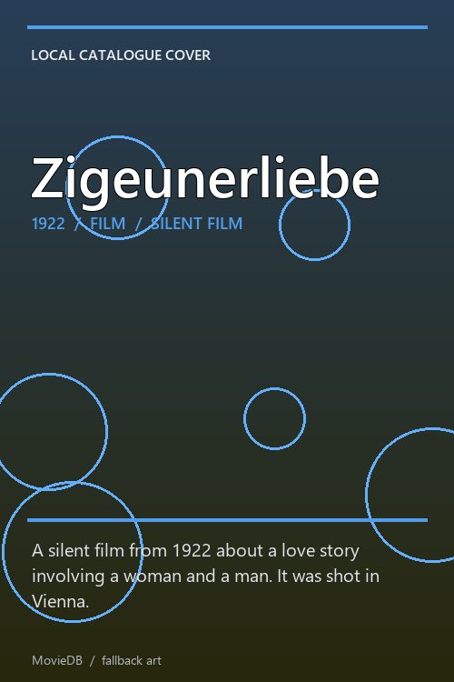 Zigeunerliebe poster
