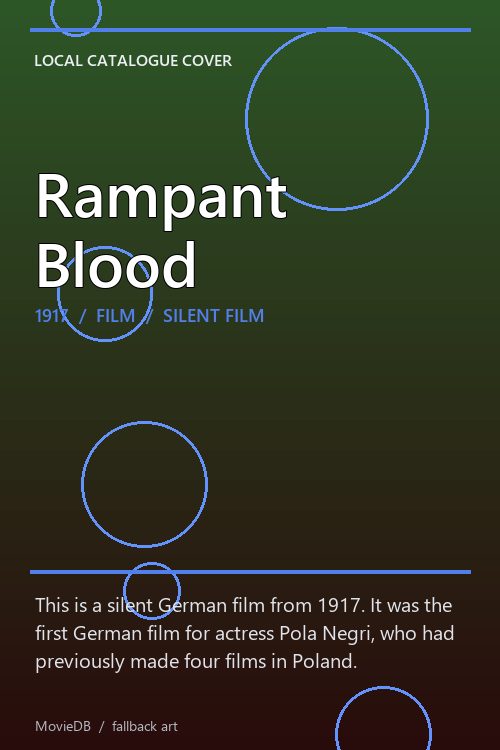 Rampant Blood poster