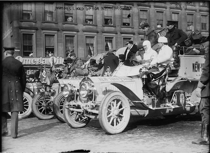 Mishaps of the New York–Paris Race poster
