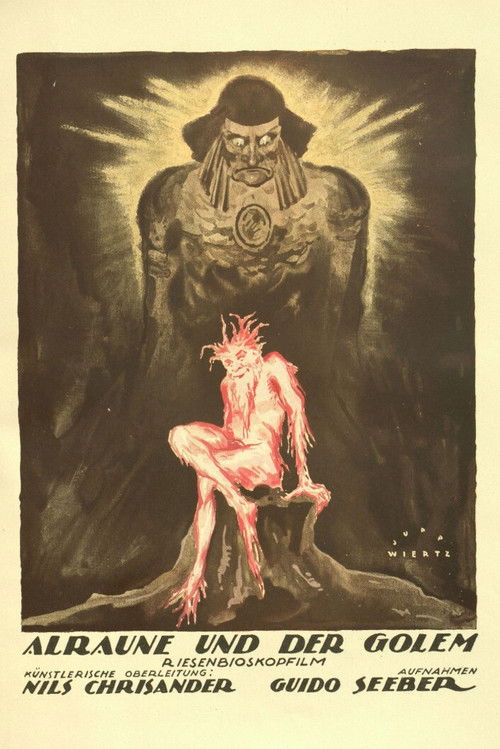 Alraune and the Golem poster