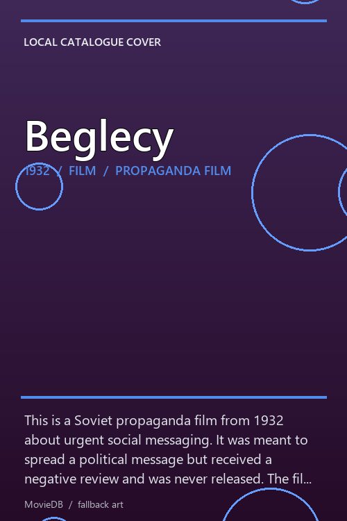Beglecy poster