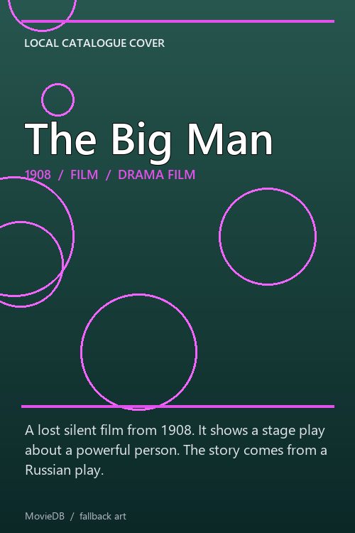 The Big Man poster