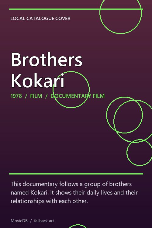 Brothers Kokari poster