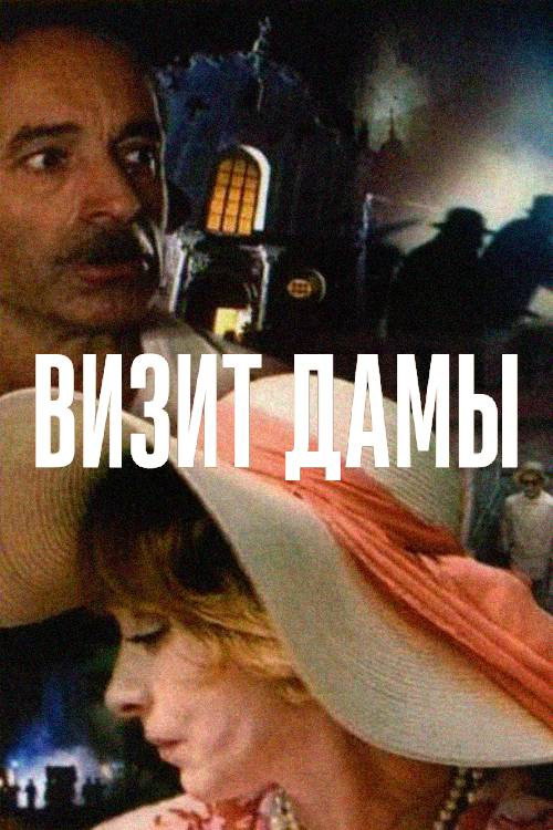 Vizit damy poster