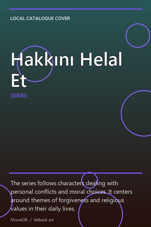 Hakkını Helal Et poster