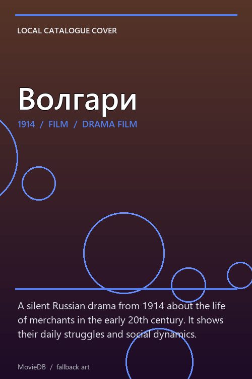 Волгари poster