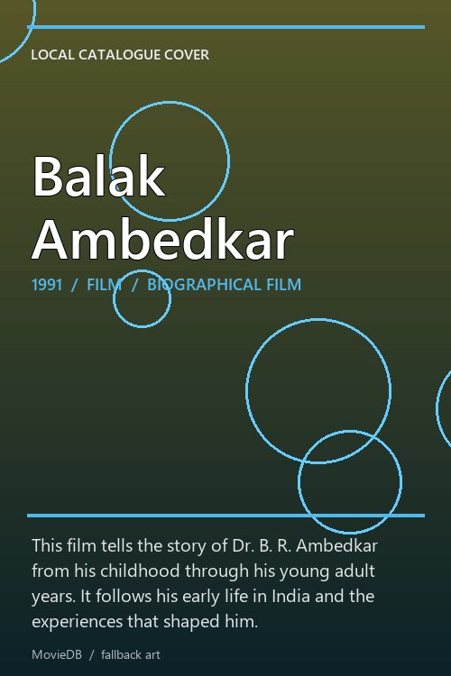 Balak Ambedkar poster