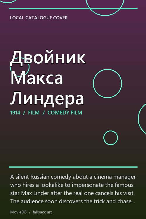 Двойник Макса Линдера poster