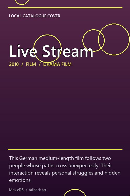 Live Stream poster