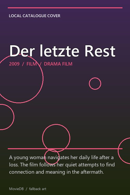 Der letzte Rest poster