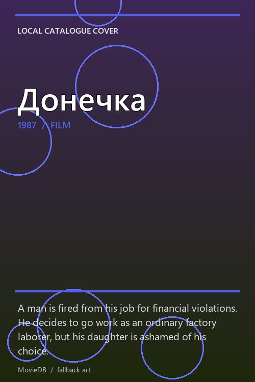Донечка poster