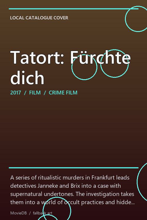 Tatort: Fürchte dich poster