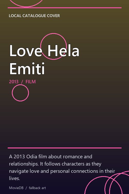 Love Hela Emiti poster