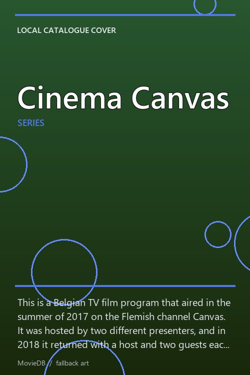 Cinema Canvas poster