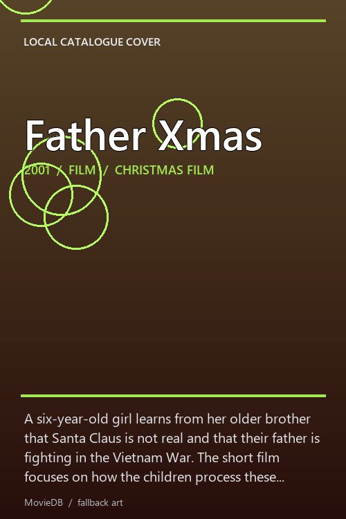 Father Xmas poster