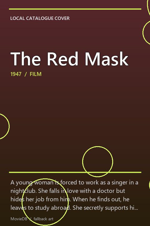 The Red Mask poster