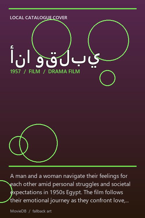 أنا وقلبي poster