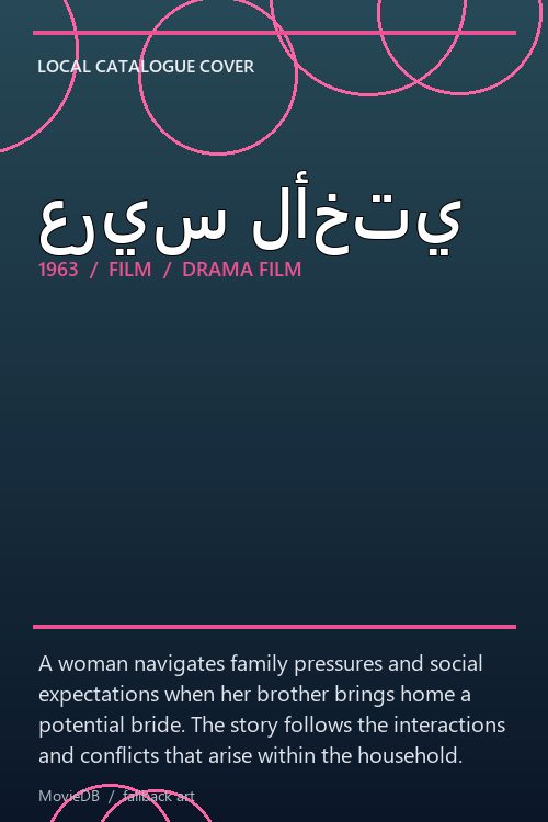 عريس لأختي poster