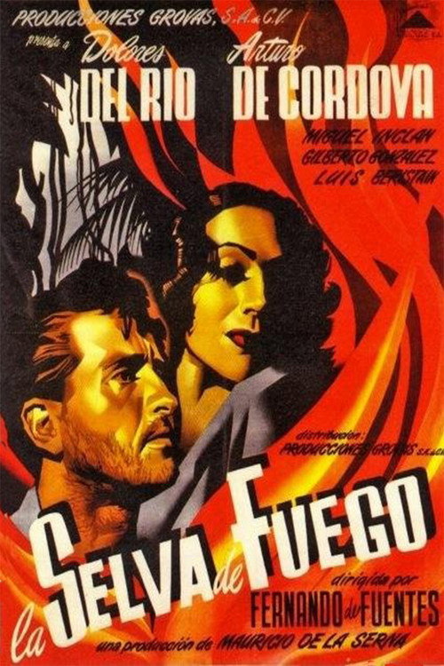 La selva de fuego poster