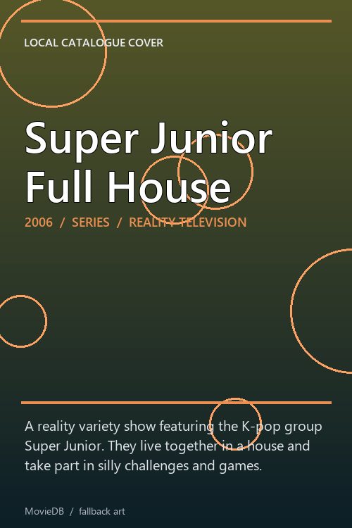 Super Junior Full House poster