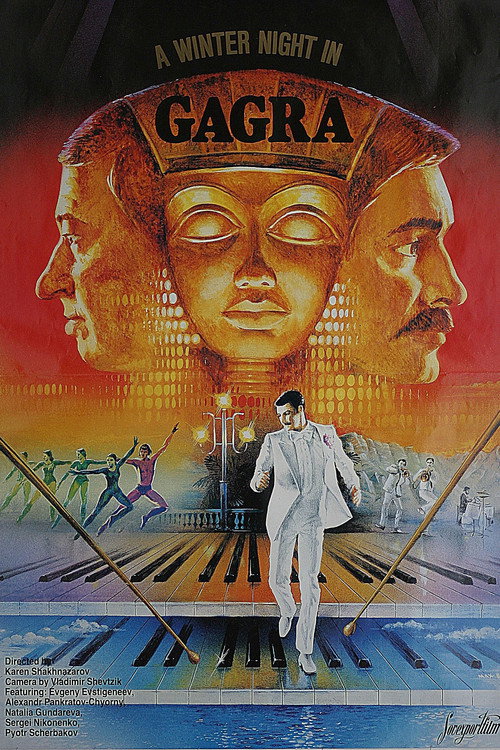 Winter Evening in Gagra poster