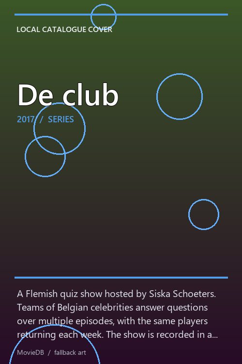 De club poster