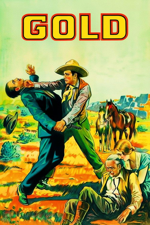 Gold poster