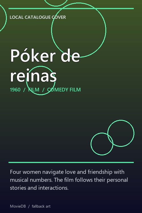 Póker de reinas poster