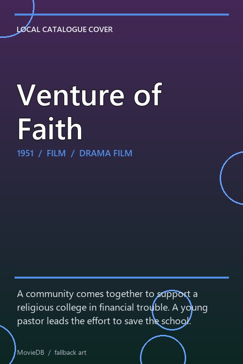 Venture of Faith poster
