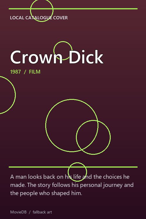 Crown Dick poster