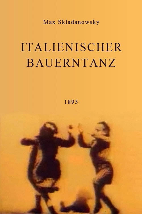 Bauerntanz zweier Kinder poster