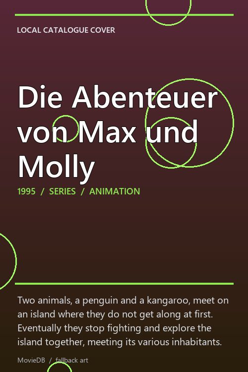 Die Abenteuer von Max und Molly poster