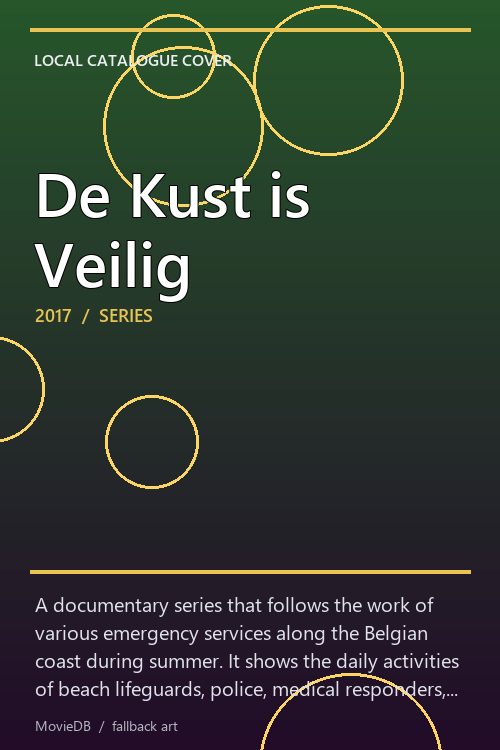 De Kust is Veilig poster