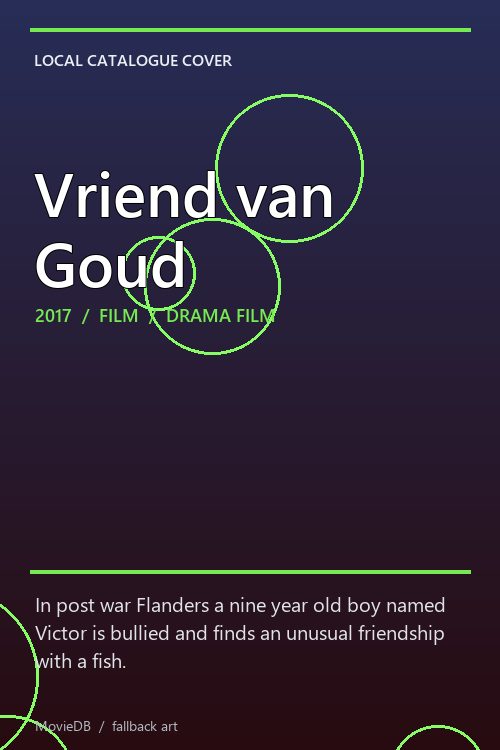 Vriend van Goud poster