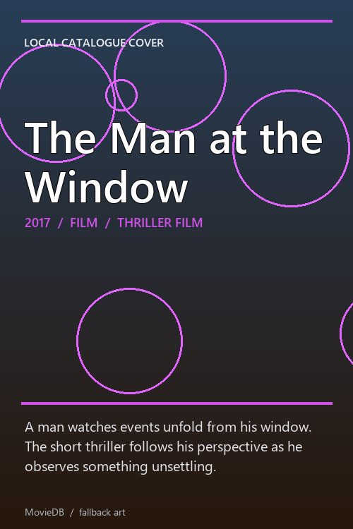 The Man at the Window poster