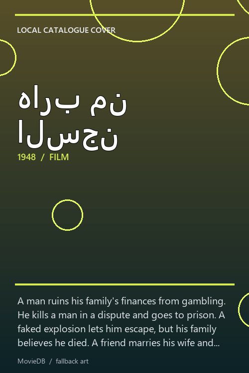 هارب من السجن poster