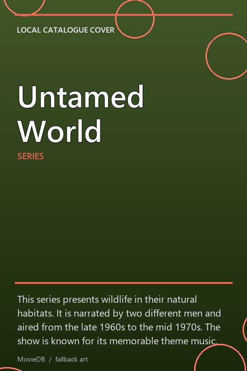 Untamed World poster