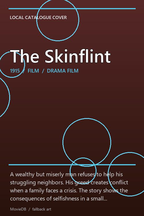 The Skinflint poster