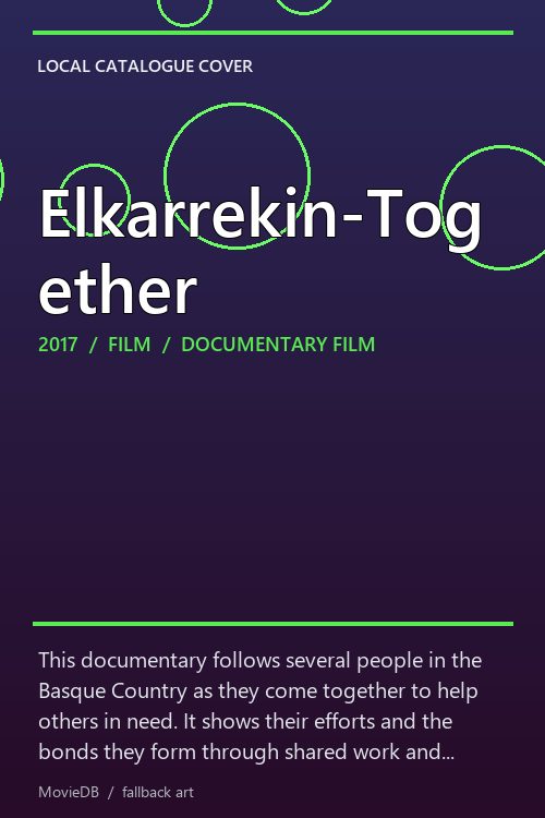 Elkarrekin-Together poster