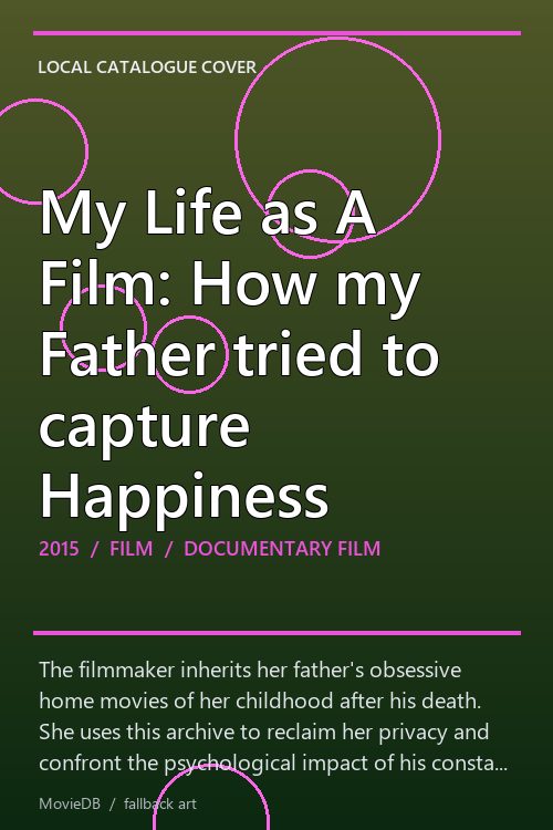 My Life as A Film: How my Father tried to capture Happiness poster
