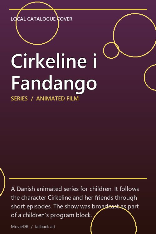 Cirkeline i Fandango poster