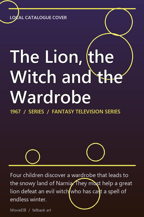 The Lion, the Witch and the Wardrobe poster