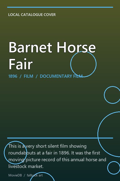 Barnet Horse Fair poster