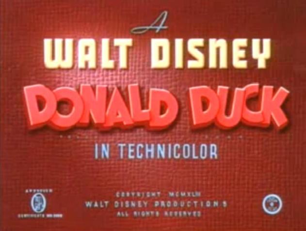 Donald Duck Presents poster