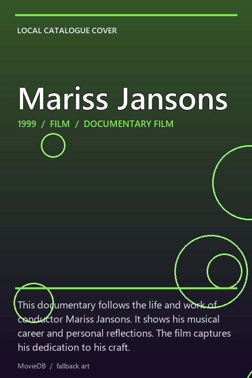 Mariss Jansons poster