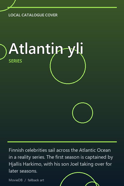 Atlantin yli poster