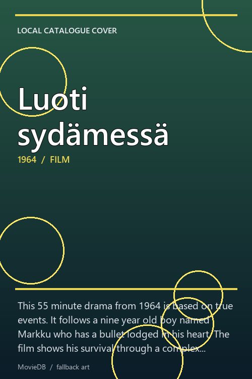Luoti sydämessä poster
