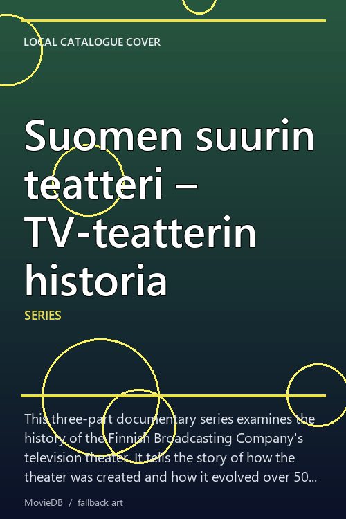 Suomen suurin teatteri – TV-teatterin historia poster