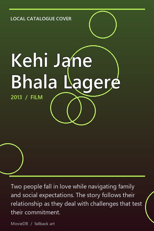 Kehi Jane Bhala Lagere poster