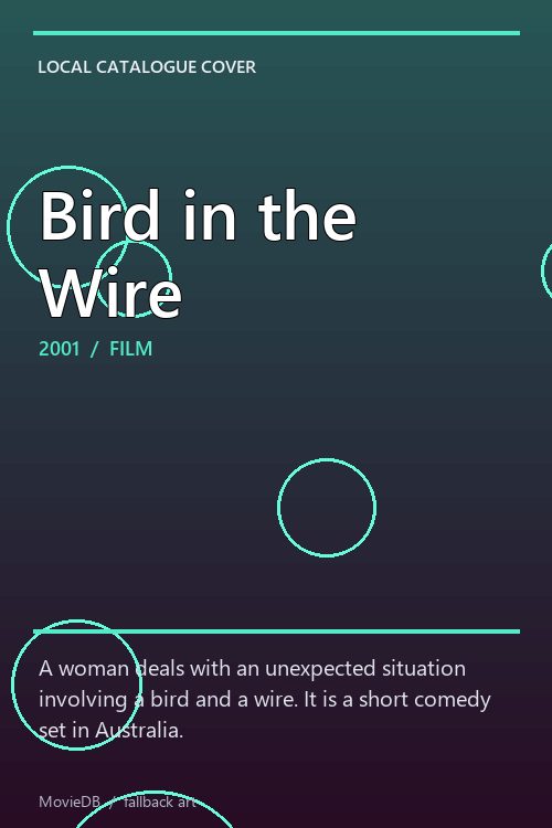 Bird in the Wire poster